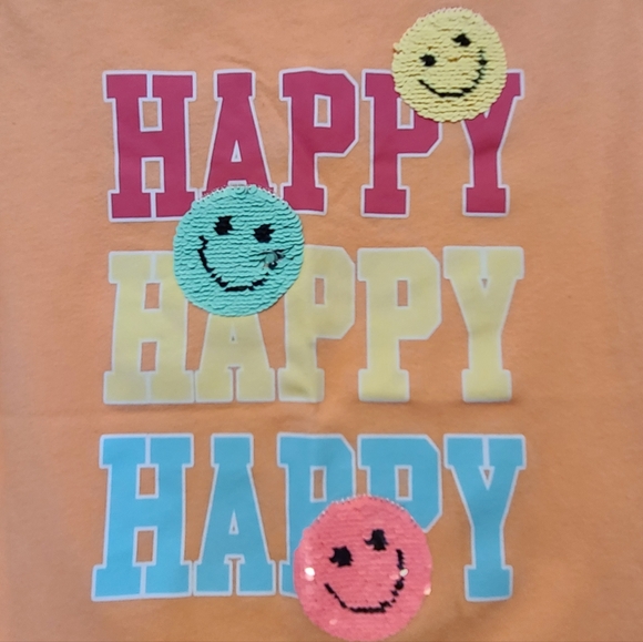 Children's place size M coral shirt - Picture 4 of 5